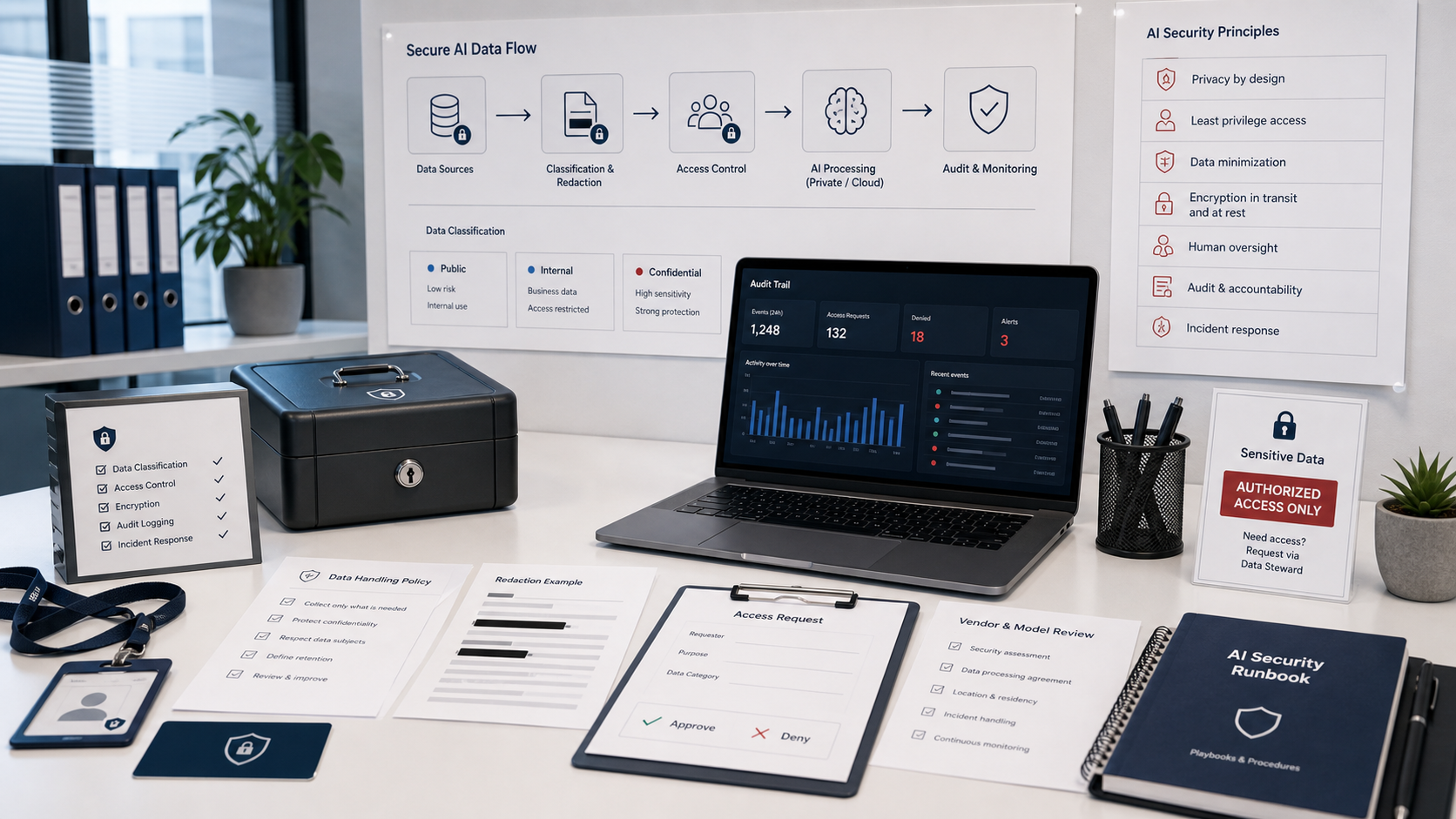 AI Security fuer Schweizer KMU